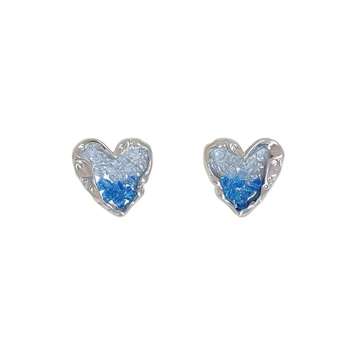 QIANFANGDAHUANGYE 925 Sterling Silver Stud Earrings Women's-0