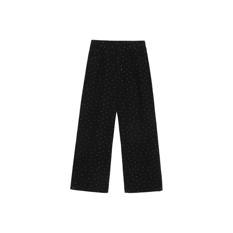 XINBANGBANG Jeans Women's Black-0