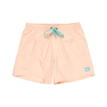 Quiksilver Everyday Solid Volley 15 Beach Shorts Men's Light Orange