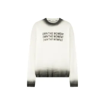 MEIYANG Knitwear Women's Black White