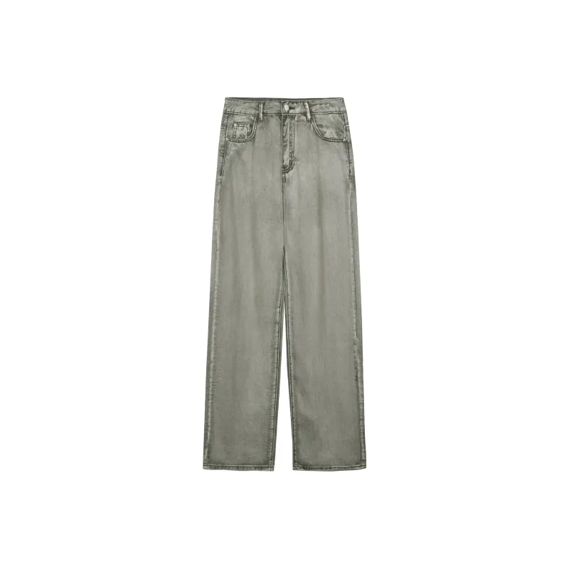 RUMMANDY Jeans Women's Olive Green-0