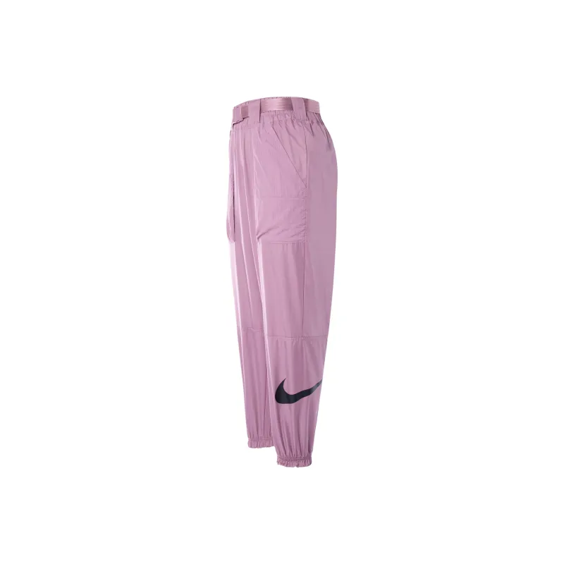Nike Sports Pants Women's Gray Purple-0