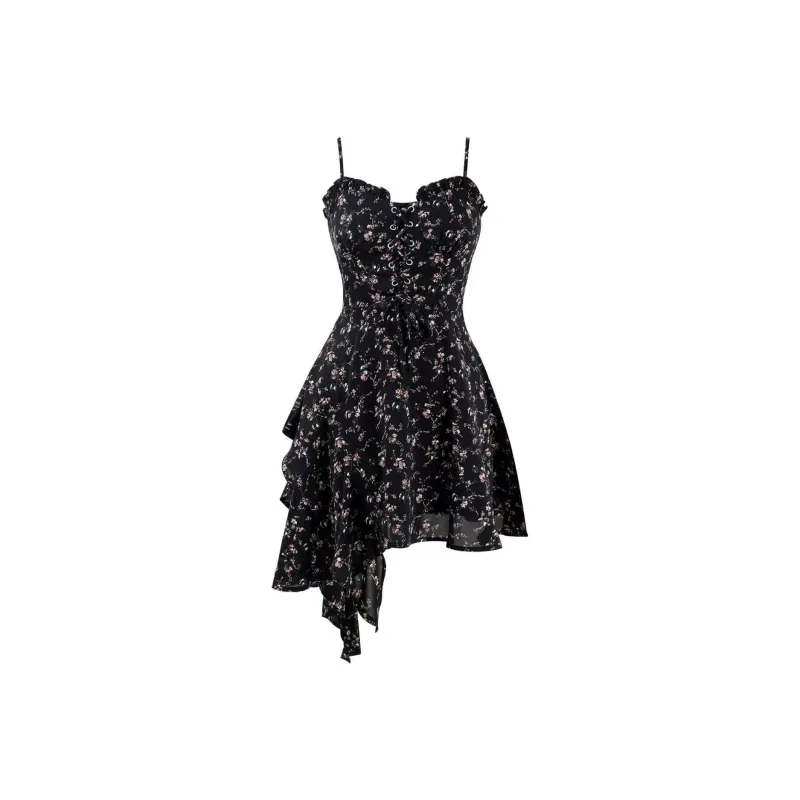 KYKW Slip Dresses Women's Black-0