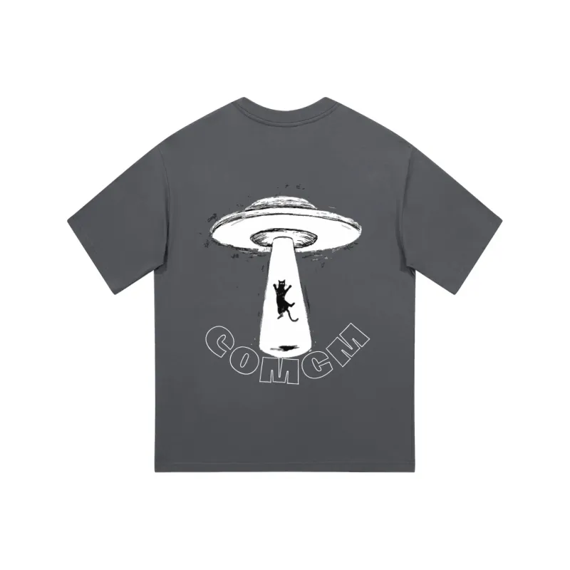 COMGM Drop Shoulder Sleeve T Shirt Women's-11