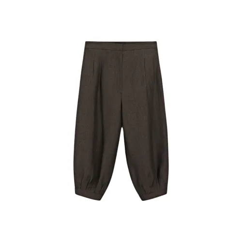 Massimo Dutti Casual Shorts Women's Brown