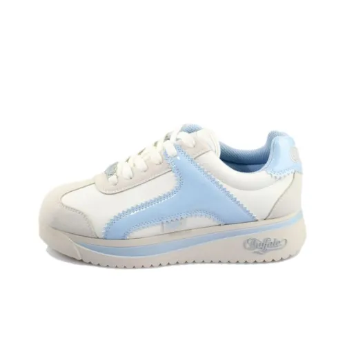 Buffalo Low Top Casual Shoes Unisex Blue White
