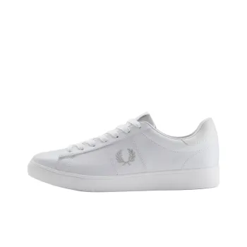 FRED PERRY Spencer Abrasion Resistant Low Top Skateboard Shoes Men's White