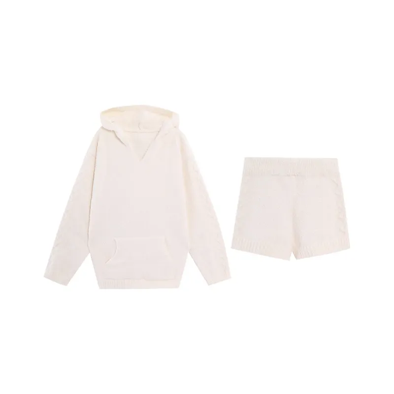 BVODE Casual Suit Women's White-0