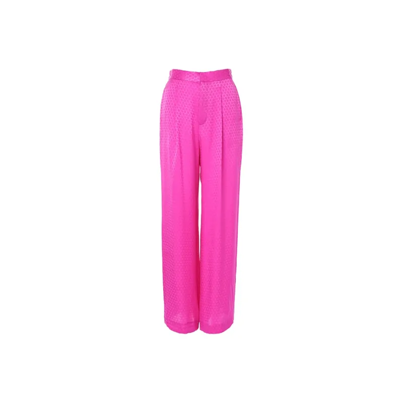 BESIONIA SS25 Casual Pants Women's Rose Red-0