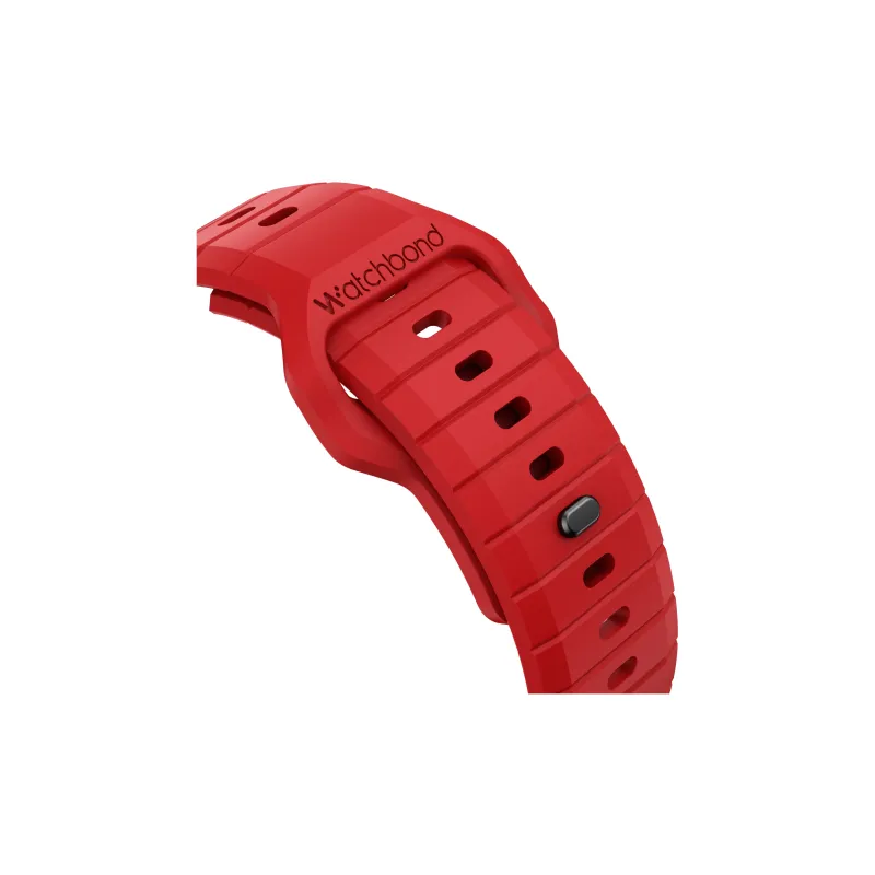 Watchbond Watch Band Apple Compatibility Fluoroelastomer Material-2