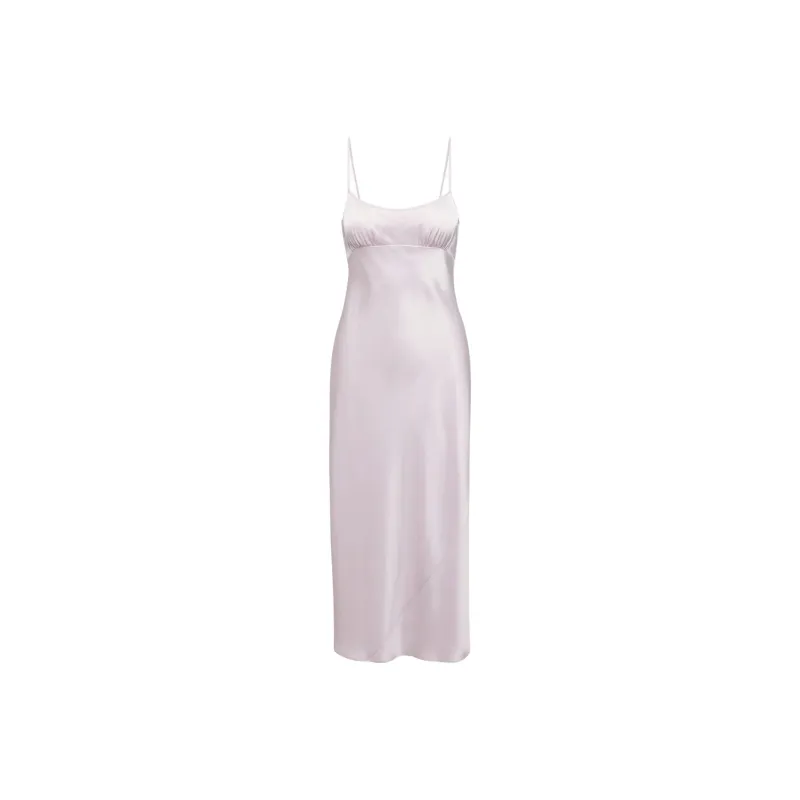 ARITZIA Wilfred Toulouse Satin Dress Slip Dresses Women's Sugarplum Lilac/Sugar Plum Purple Lilac-0