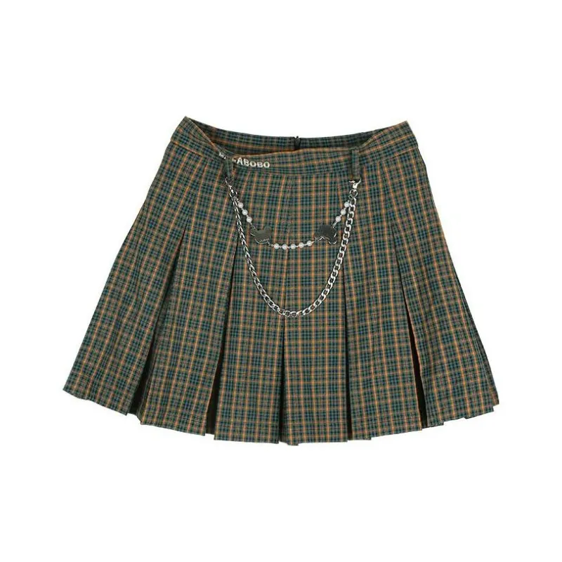 LALABOBO SS22 Casual Short Skirts Women's Green-0