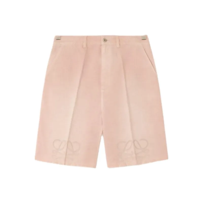 LOEWE Anagram Shorts 'Light Pink'-0