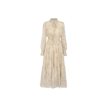 Ning Cai Yuer Long Sleeved Dresses Women's Multicolor
