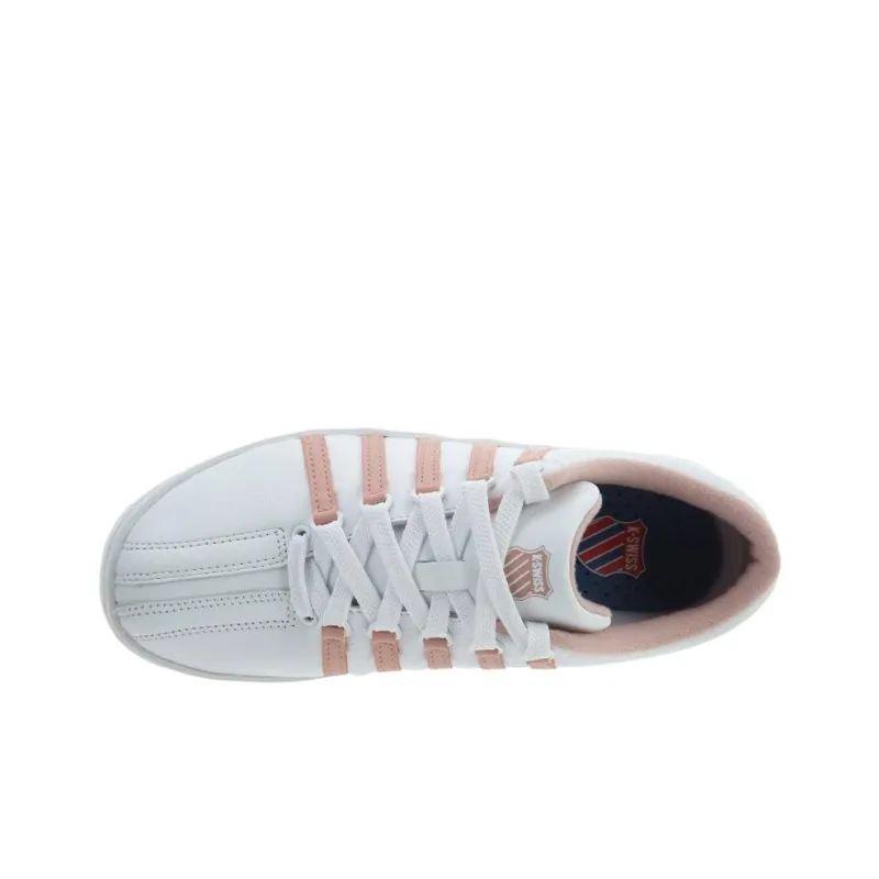 KSWISS Low Top Skateboard Shoes Women's White-3