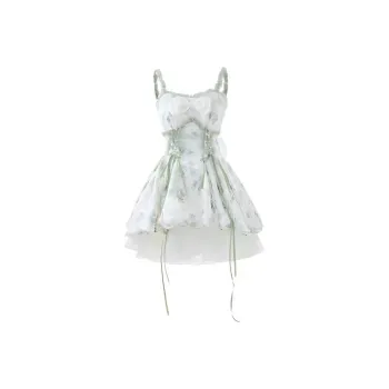 PUREIDOL Slip Dress Women's Green