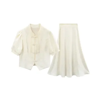 A Paradise For Awakening Skirt Set Women's Ecru