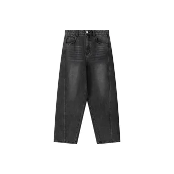 MOSIIMORII Jeans Women's Black Gray