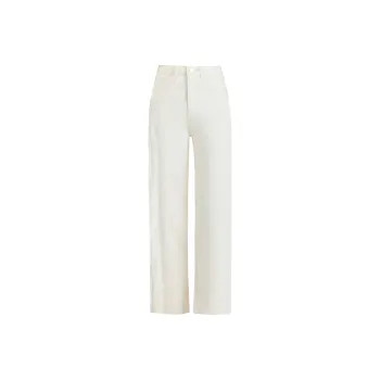 ZAZN Jeans Women's White Ankle Length