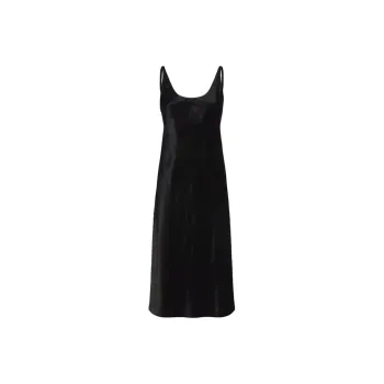 Balenciaga Slip Dress Women's Black