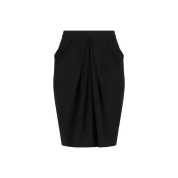 EMPORIO ARMANI Casual Short Skirts Women's Black