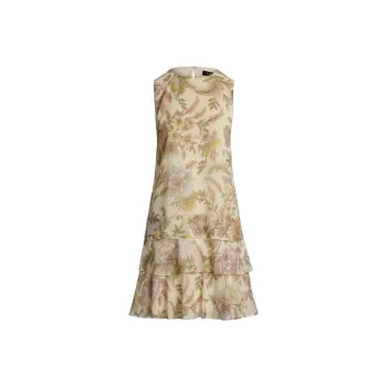 LAUREN RALPH LAUREN Sleeveless Dress Women's Multicolor