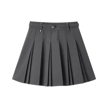 PEACEBIRD Casual Short Skirts Women's