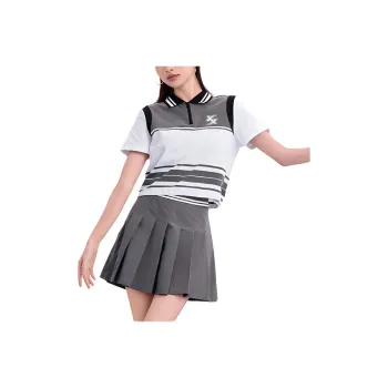 XTEP Casual Short Skirts Women's Oyster Gray