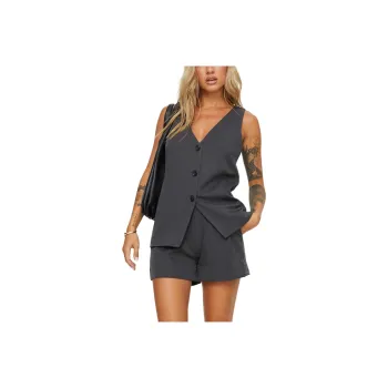 PRINCESS POLLY LESKY SET Casual Suit Women's GREY/Gray