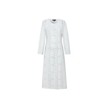 Firststation Long Sleeved Dress Women's White
