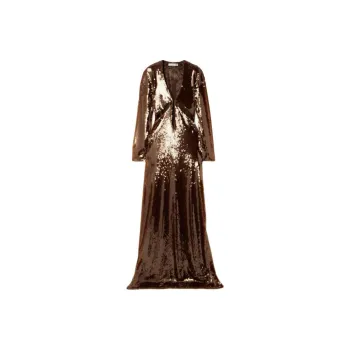 CHRISTOPHER ESBER Long Sleeved Dresses Women's Brown