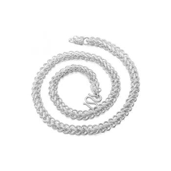CUTE DAME Sterling Silver Necklaces Men's