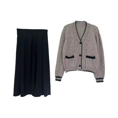 Icicofficial Two Piece Skirt Sets Women's