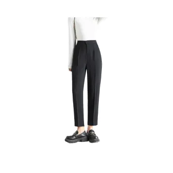 FAWENXIANGZI Suit Trouser Women's Black