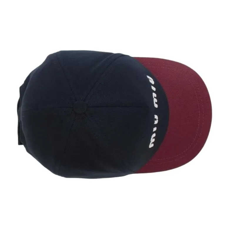 MIU MIU Drill Baseball Cap-3