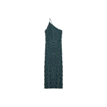 ZARA Sleeveless Dress Women's Duck Green