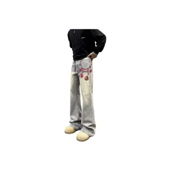 NHZN Jeans Unisex Yellow Mud