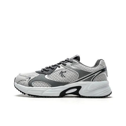 QIAODAN Dry Anti Slip Wear Resistant Low Top Casual Shoes Men's Gray Silver