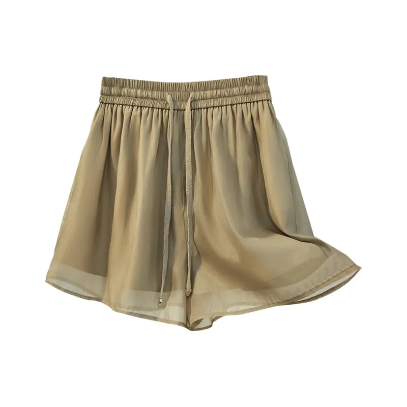 TOUCH Casual Shorts Women's Khaki-0
