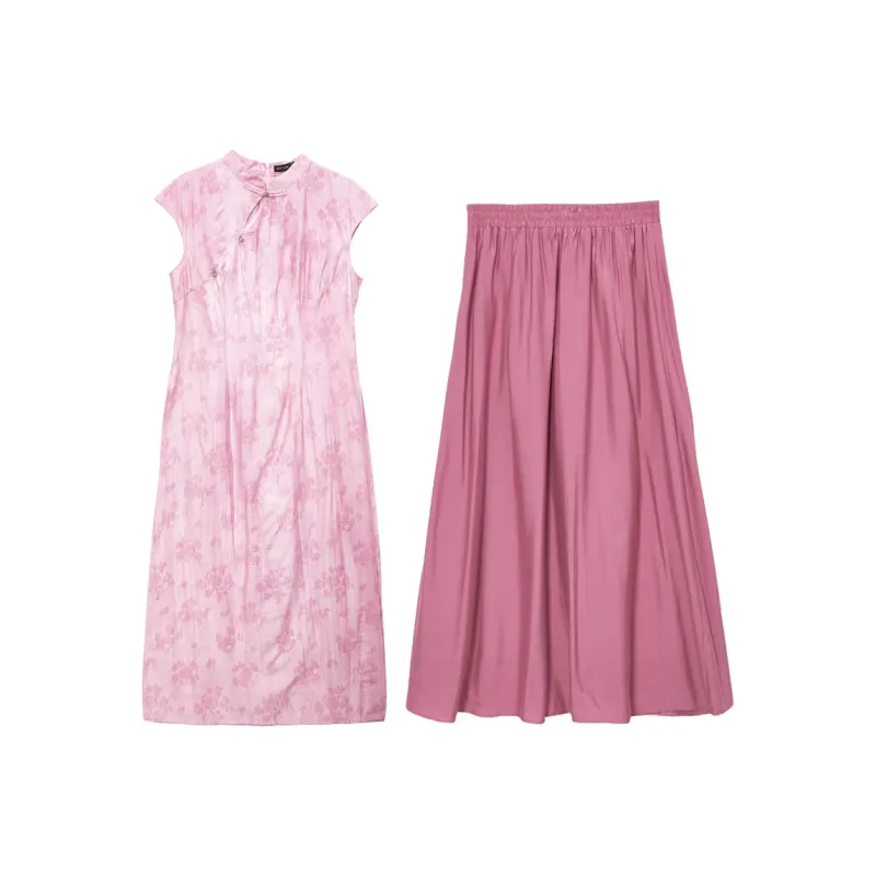 WESTLINK Skirt Set Women's Pink-0