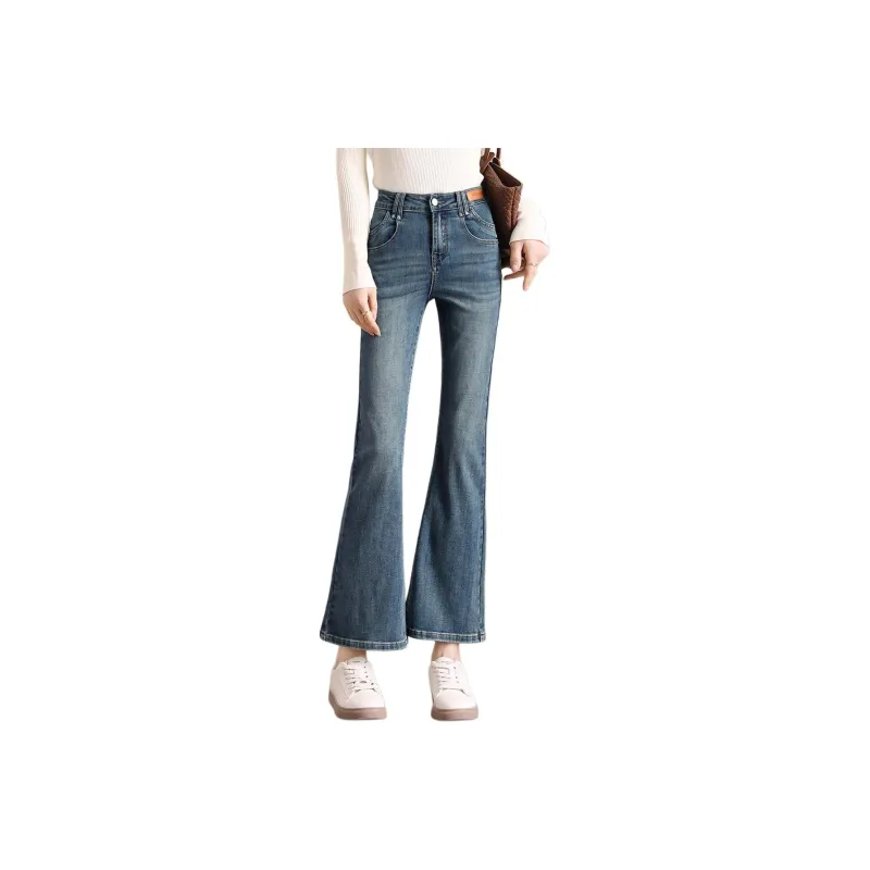 HIPPIEMISS Jeans Women's Vintage Light Blue-0