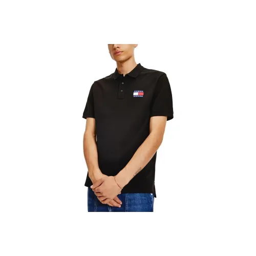 Tommy Hilfiger Polo Shirt Men's Black
