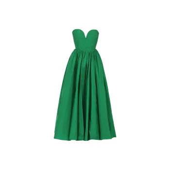 ELIE SAAB Heart shaped Taffeta Gown