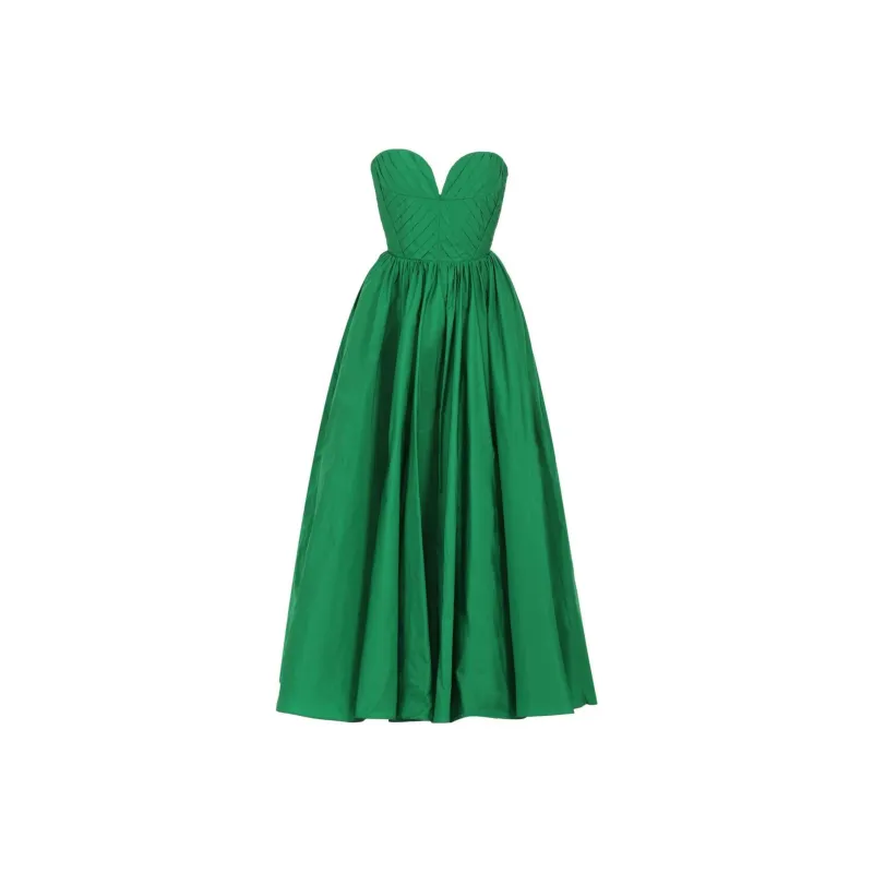 ELIE SAAB Heart shaped Taffeta Gown-0