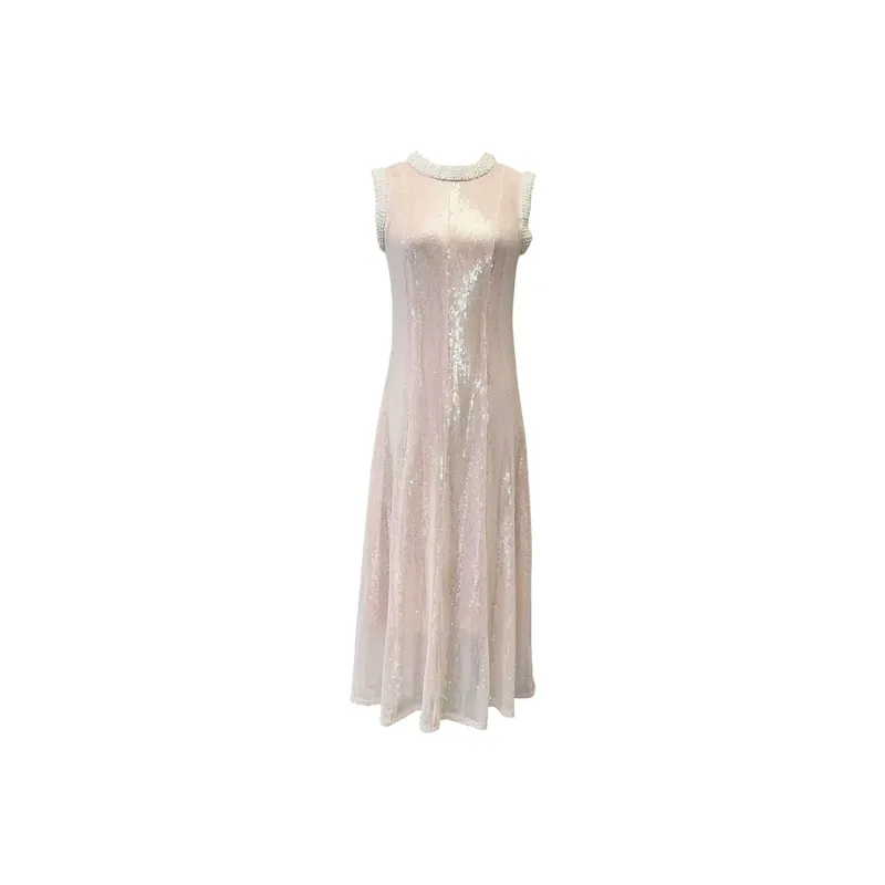 Aghr Sleeveless Dress Women's Champagne-0