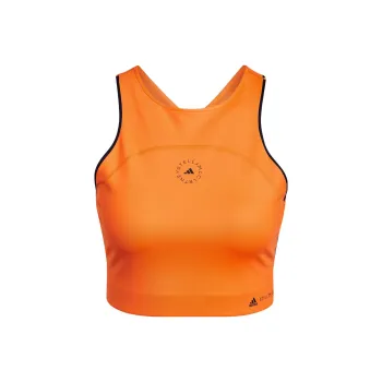 Adidas Sleeveless Sports Shirts Women's Signal Orange
