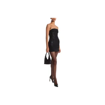 MICHAEL KORS Sequined Dot Stretch Crepe Dress