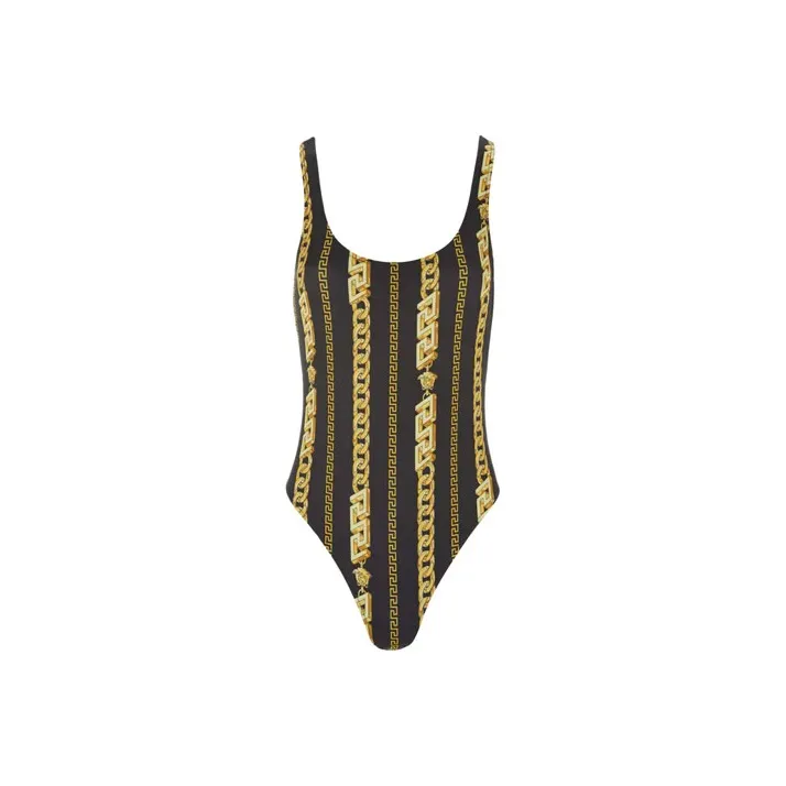 VERSACE VERSACE SS22 One-piece Swimsuit Women's Black-0