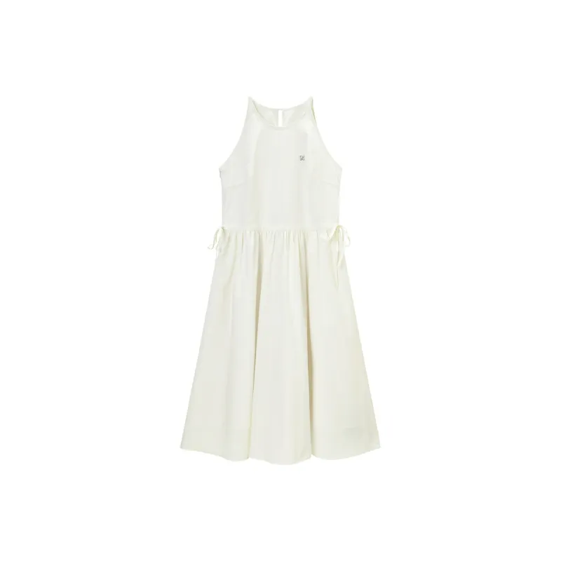 LEDIN Slip Dresses Women's Beige Yellow-0