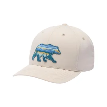 Columbia Recycled Polyester, Elastane Baseball Caps Women's Beige